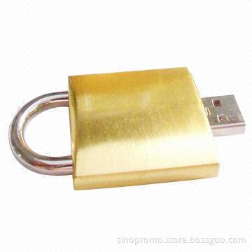 USB drives with lock shape, OEM orders are welcome